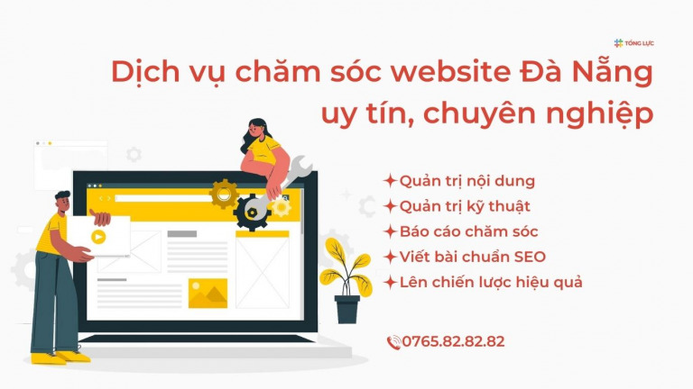 dịch vụ chăm sóc website tại đà nẵng